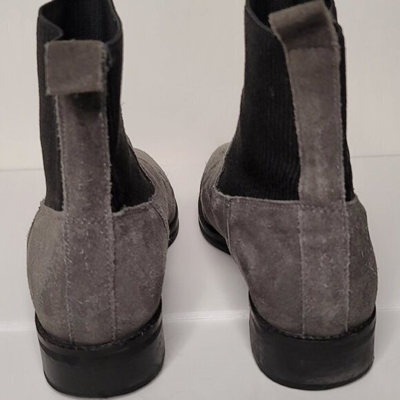 TOPSHOP Ladies Womens Suede Ankle Boots Block - Picture 5 of 7